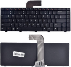 Tastatura laptop noua Dell Vostro 3550/XPS L502 Inspiron 14R Inspiron N4110 M4110 N4050 M4040 N5050 M5050 M5040 N5040 N411Z Black Frame Black OEM US foto
