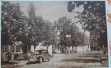 Carte Postala Breaza Case Nationale 1946 Sepia Circulata 14x9