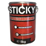 Cumpara ieftin Vopsea pentru piscina Sticky, galben, interior / exterior, 5 kg