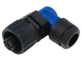 Conector circular AMPHENOL 4 pini mufă pe cablu cu terminal şurub C01620F00310010