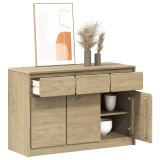 Gossi dulap &quot;sauda&quot;, stejar, 114x43x75,5 cm, lemn masiv de pin