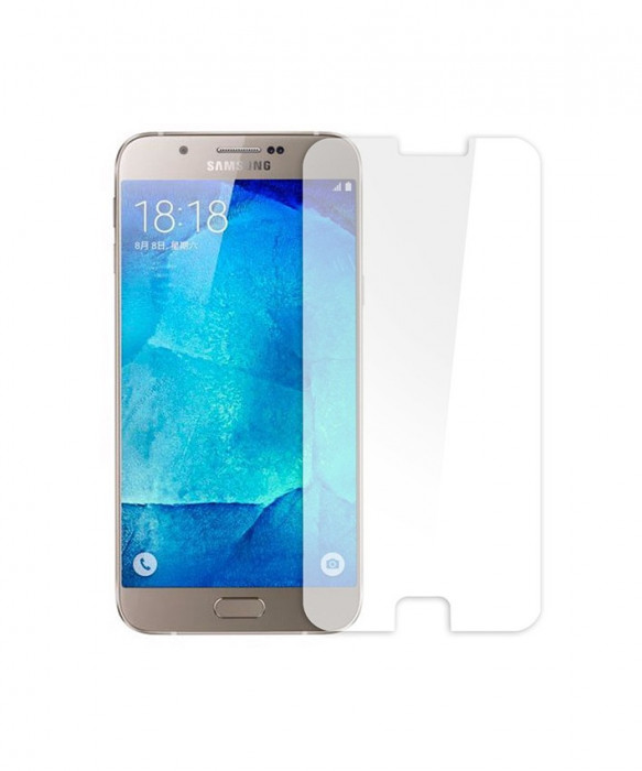 Folie Sticla Samsung Galaxy A8 a800 Tempered Glass Ecran Display LCD