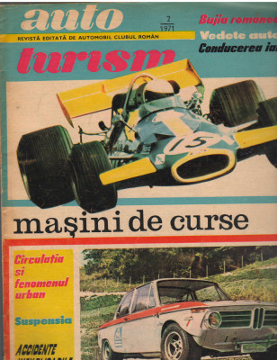 C10318 - REVISTA AUTOTURISM NR 2/1971, MASINI DE CURSE foto