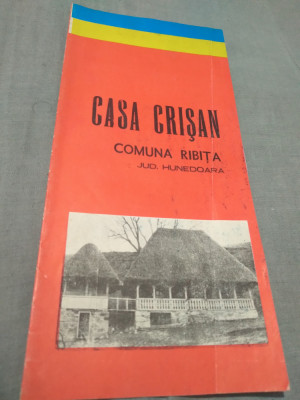 PLIANT/BROSURA CASA CRISAN COM. RIBITA foto