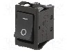 Intrerupator OFF-ON, 2 pozitii, DPST-NO + DPST-NC, NKK SWITCHES - JWM21RA1A