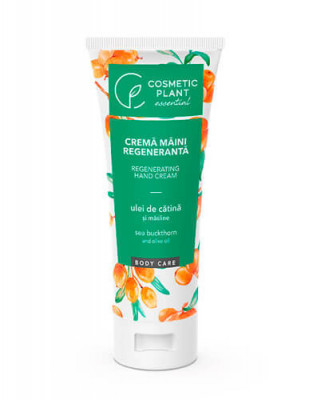 Crema maini regeneranta cu ulei de catina si masline, 100ml, Cosmetic Plant foto