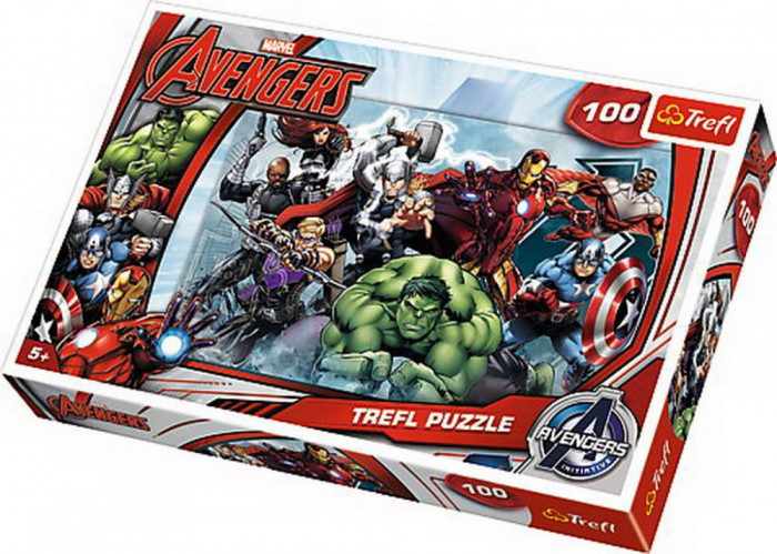 PUZZLE TREFL 100 INCEPE ATACUL MARVEL SuperHeroes ToysZone