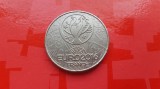 G476-Medalie UEFA Oficial-EURO 2016- marcata echipa UEFA TM alama argintie, diametrul 3,5 cm. Stare buna.