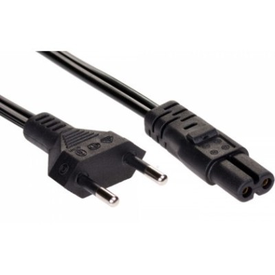 Cablu Alimentare Sursa Laptop 230V, 2x0,75mmp, 1,5m Akyga AK-RD-01A Negru foto