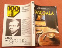 Rascoala. Editura 100+1 Gramar, 1999 - Liviu Rebreanu foto