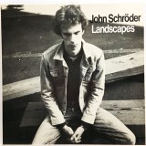 John Schroder - Landscapes NM / NM vinil LP disc jazz contemporan fusion Portobello Germania 1982