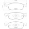 Placute frana Mazda 2 Liftback (Kb) 03.22-; Toyota Aygo X ( B7) 03.22-, Yaris ( P21 Pa1 Ph1) 02.20-, Fata, BREMBO