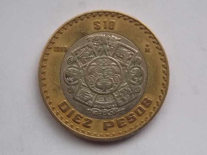 10 PESOS 1998 MEXIC