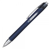 Pix Jetstream Uni-ball SXN-217, 0. 7mm, cu mecanism, corp albastru inchis, detalii in culoarea scrisului negru