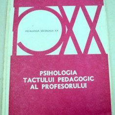 PSIHOLOGIA TACTULUI PEDAGOGIC AL PROFESORULUI-JOZEF STEFANOVIC 1979