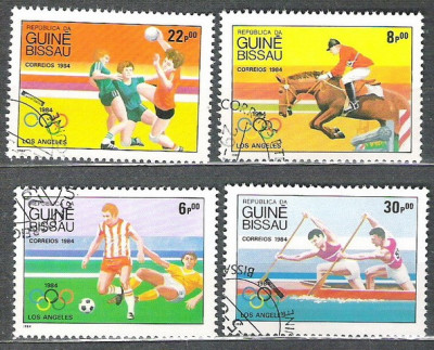 Guinee Bissau 1984 Los Angeles, Olympics A.8 foto