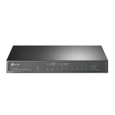 Switch 8 porturi PoE+ Gigabit, 1 x RJ45 Gigabit, 1 x Combo SFP/RJ45 Gigabit, Managed - TP-Link TL-SG1210MPE