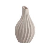 Cumpara ieftin Vaza flori ceramica bej Tribeca 19,5 x 15 x 31 cm