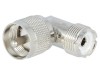 Adaptor UHF Tată-Mamă Unghi 90&deg;