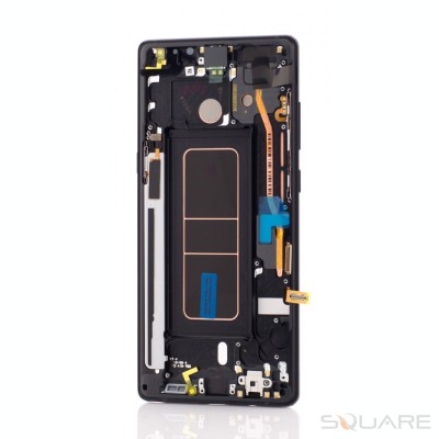 LCD OEM Samsung Note 8, N950F, Black, Service Pack OEM foto