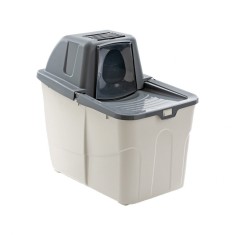 LITIERA PENTRU PISICI MPS BUXO GREY CLOSE 58x39x56(h)cm foto
