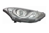 Far Hyundai I30 (Gd), 03.2012-03.2017, partea Dreapta, cu lumina pentru curbe; tip bec H7+H7+H7+PY21W+W5W; electric; cu motor, DEPO