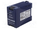 Alimentator pulsatoriu TDK-Lambda 25W 5VDC 5A pentru şină DIN