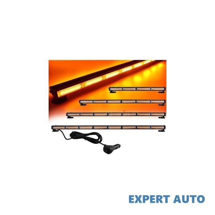 Proiector / rampa girofar cu functie stroboscopica 12v-24v lumina portocalie cod: as-cob-8-2s cu baza magnetica Alta marca Alt model #7