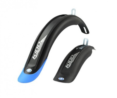 Set 2 aparatoare noroi pentru bicicleta de 16&amp;quot;-18&amp;quot;, culoare negru/albastru Cod:AWR2177BL foto