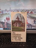 Cinq Monuments Historiques et d&#039;art Feodal de Bucovine, hartă și text, 1991, 109