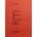 V. Luca - Diagnostic si conduita in sarcina cu risc crescut (Editia: 1989)