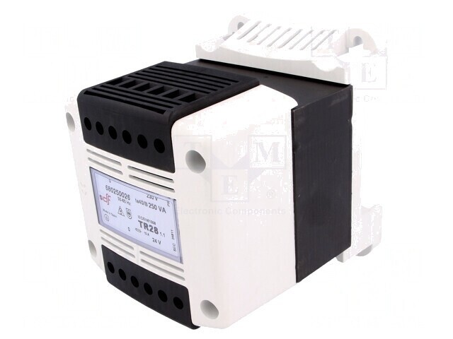 Transformator alimentare 250VA 230V AC 24V șină DIN