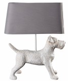 Lampa de masa cu un terier CW603