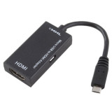 Adaptor, MHL (tata) - HDMI (mama), micro USB-B