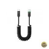 Cablu Date si Incarcare USB-C - USB-C Tech-Protect UB20T Ultraboost 100W 1.8m Negru