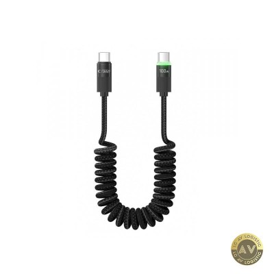 Cablu Date si Incarcare USB-C - USB-C Tech-Protect UB20T Ultraboost 100W 1.8m Negru foto