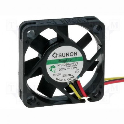 FAN 40X40X10 DC5V 13,6M3/H foto