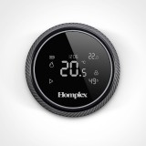 Termostat de ambient cu control prin internet Homplex NX1 fara fir negru