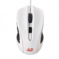 Mouse Gaming Asus cu Fir Alb Cerberus Arctic 2500 DPI foto