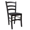 Scaun Paesana - cadru wenge - stofa S05 - gri