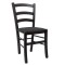 Scaun Paesana - cadru wenge - stofa S05 - gri