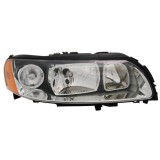 Far Volvo V70 P80 06.2004-03.2007/S60 RS 03.2004-03.2009/ XC70 SW 05.2004-09.2007 TYC partea Dreapta electric cu motoras tip bec H7+H9, culoare gri