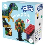 Set Nano Clics pentru constructori creativi 500 piese Clicformers