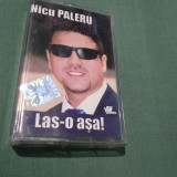 CASETA AUDIO PETRECERE NICU PALERU-LAS-O ASA ! ORIGINALA