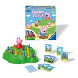 Peppa Pig Ravensburger, joc de societate pentru copii de la 4 ani, multilingv incl. RO