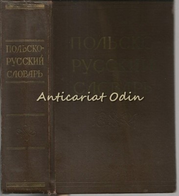 Dictionar Polonez-Rus 50 000 Cuvinte