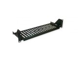 Sertar pentru cabinet 19&quot; 2U 485x150mm max 10kg Negru, Value 26.99.0404