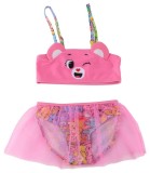 Costum de Baie pentru Copii 2 Piese Care Bears 4-10 Ani. (set 4 buc.)