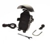 Suport cu incarcator pentru telefon prindere pe ghidon moto/atv AA99950 Cod Produs: MX_NEW AA99950