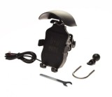 Suport cu incarcator pentru telefon prindere pe ghidon moto/atv AA99950 Cod Produs: MX_NEW AA99950